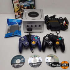 Nintendo Gamecube Compleet | Incl. 5 spellen + 2 controllers + Memory card | Met Garantie