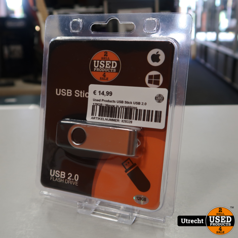 Used Products USB Stick USB 2.0 128GB | Nieuw in verpakking
