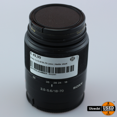 Sony 3.5-5.6/18-70 Lens | Nette staat