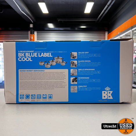 BK Blue Label Cool 5-delige Pannenset Nieuw