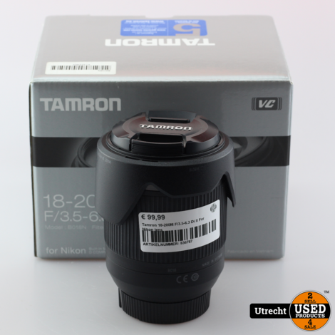 Tamron 18-200M F/3.5-6.3 Di II For Nikon lens