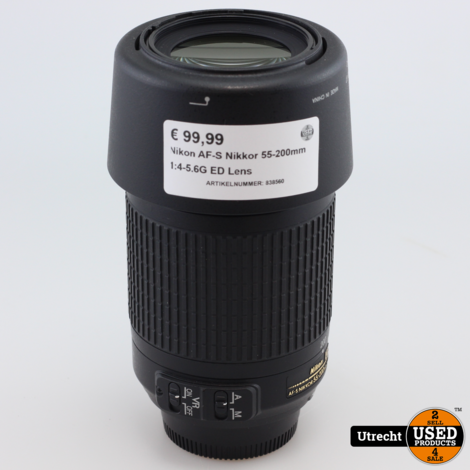 Nikon AF-S Nikkor 55-200mm 1:4-5.6G ED Lens