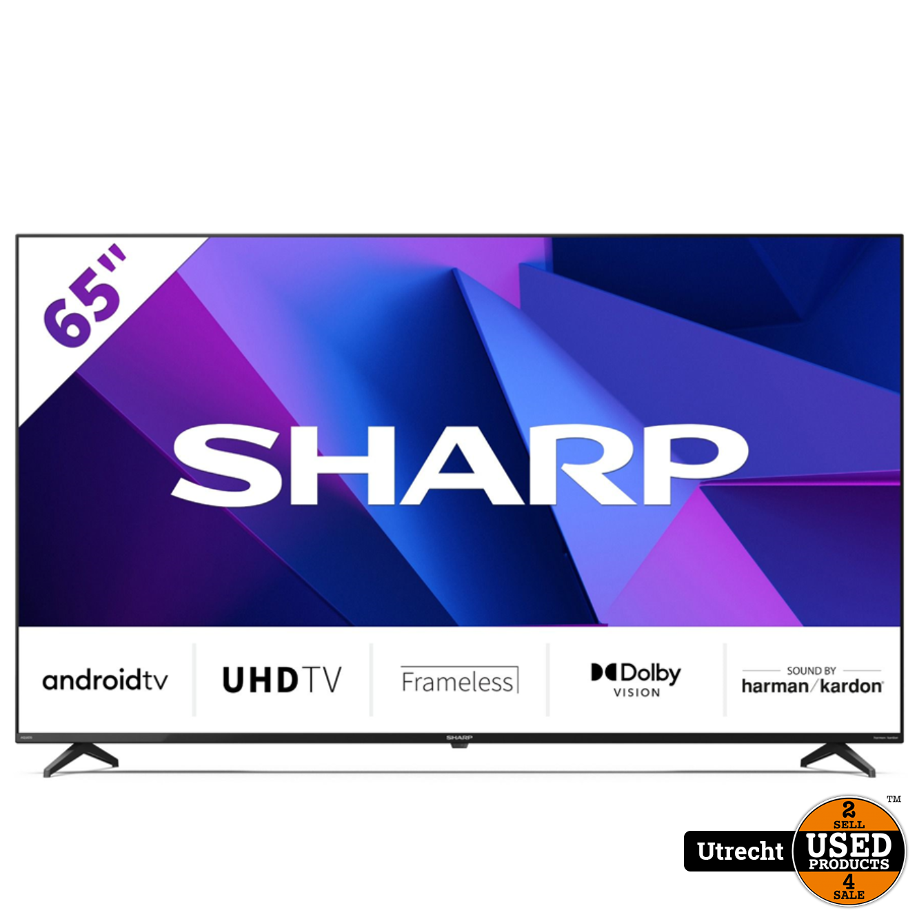Sharp SHARP AQUOS 65FN4EA 65 inch 4K Ultra HD Android Smart TV Nieuw