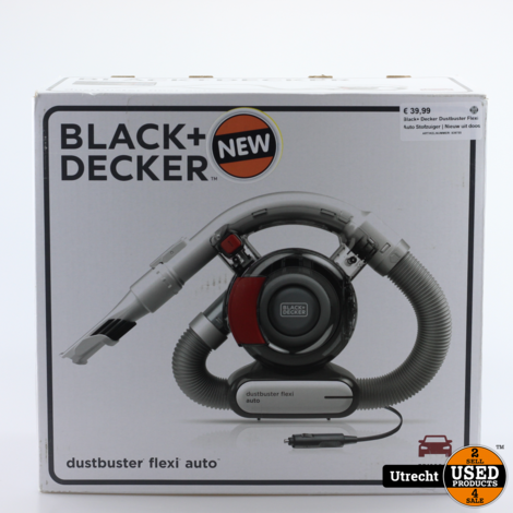 Black+ Decker Dustbuster Flexi Auto Stofzuiger | Nieuw uit doos
