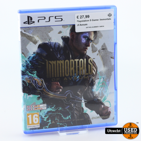 Playstation 5 Game: Immortals of Aveum
