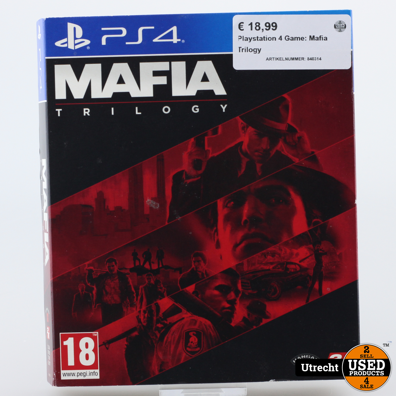 Mafia Trilogy. Playstation 4