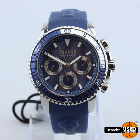 Versus by Versace Heren Aberdeen 45mm Strap Silicone