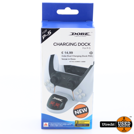 Dobe Dual Charging Dock PS5 | Nieuw in Doos