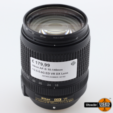 Nikon AF-S 18-140mm F/3.5-5.6G ED VR DX Lens