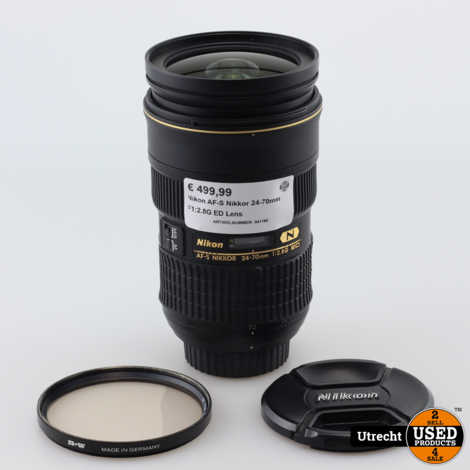 Nikon AF-S Nikkor 24-70mm F1:2.8G ED Lens