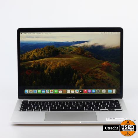 Macbook Pro 13 Inch 2020 M1 8C-CPU/8C-GPU/8GB/256GB Silver