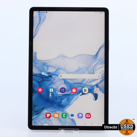 Samsung Galaxy Tab S8 128GB 5G / WiFi Graphite Nieuwstaat