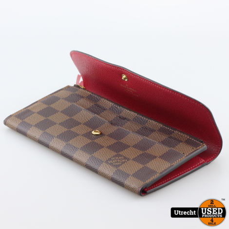 Louis Vuitton Emilie Wallet Damier Ebene Canvas N63544 incl Doos en Bon