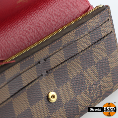 Louis Vuitton Emilie Wallet Damier Ebene Canvas N63544 incl Doos en Bon