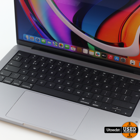 MacBook Pro 14 Inch M2 Pro 12C-CPU/19C-GPU/32GB/1TB Space Gray Incl Bon