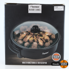 Bestan Multifunctionele party/hapjespan (Ø31cm) 1500W Nieuw