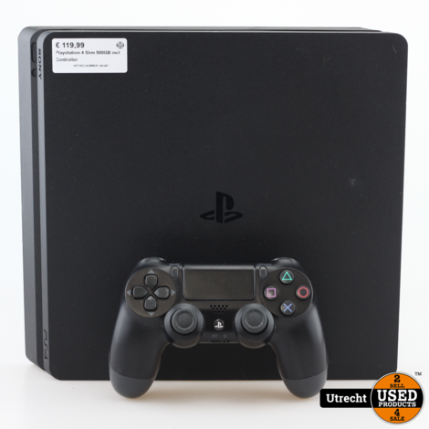 Playstation 4 Slim 500GB incl Controller