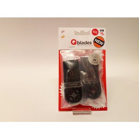 Qblades Zaagblad Bi-Metaal 34x40mm 11 Stuks | Nieuw