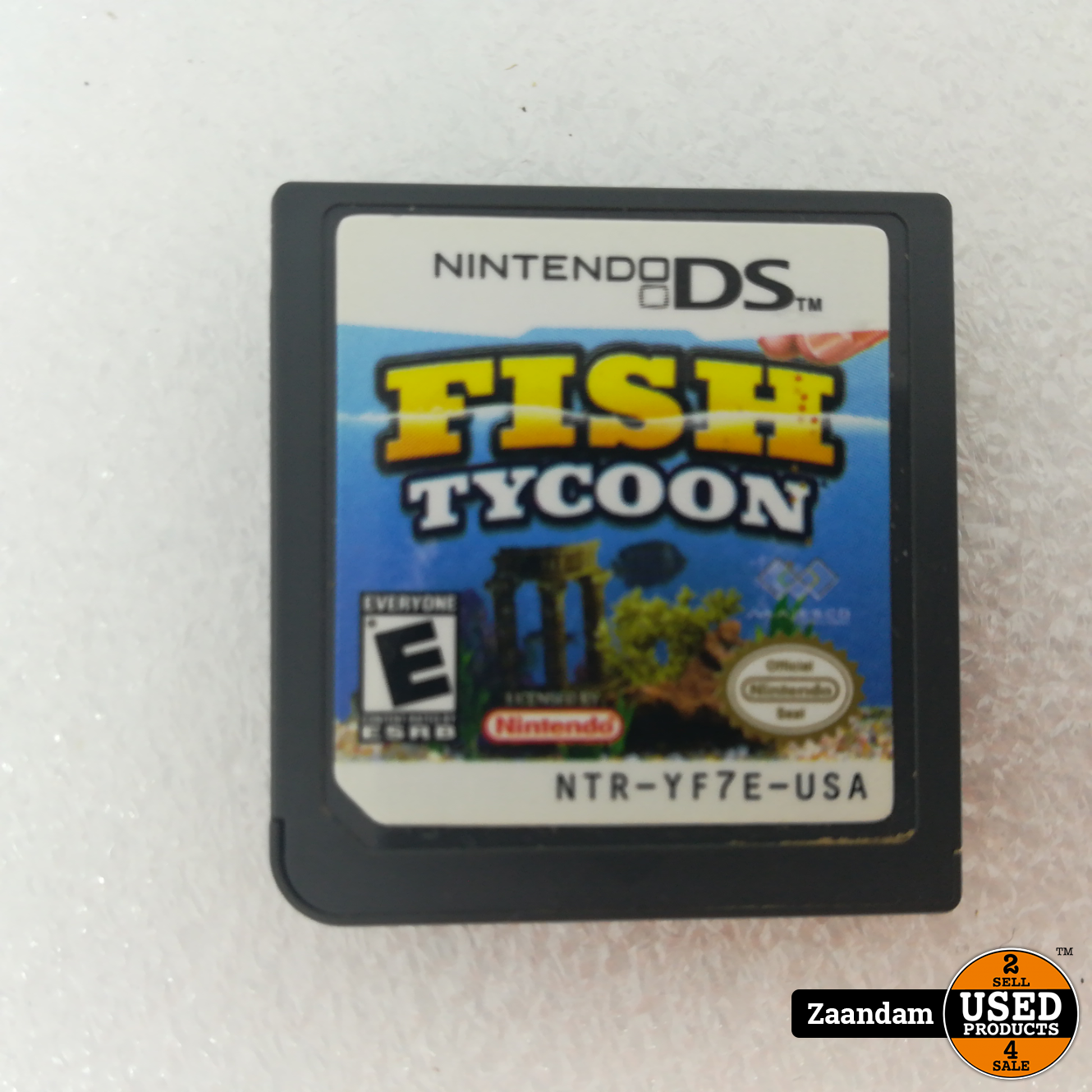 Ramen wassen Onverbiddelijk zoogdier Nintendo DS Game: Fish Tycoon - Used Products Zaandam