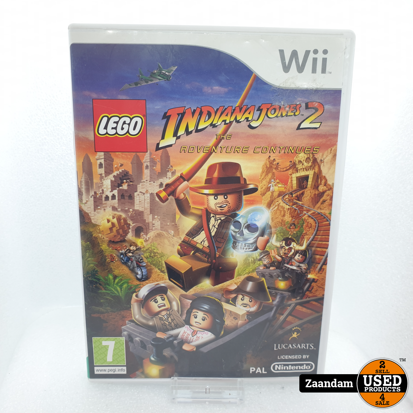 Brullen badge genoeg Nintendo Wii Game: Indiana Jones 2 - Used Products Zaandam