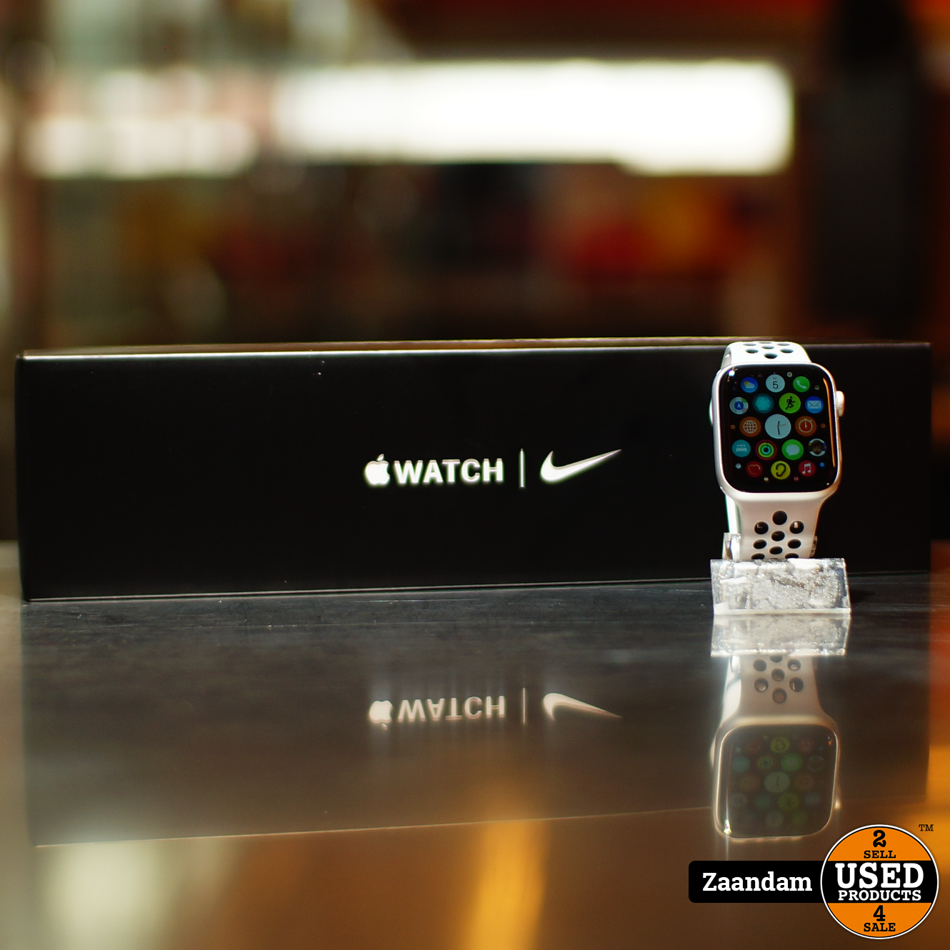 Apple Watch Series 5 44MM Nike Silver | Nette staat in doos + Apple  garantie - Used Products Zaandam