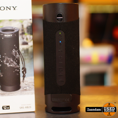 Sony SRS-XB23 Bluetooth Speaker Zwart | Nette staat in doos