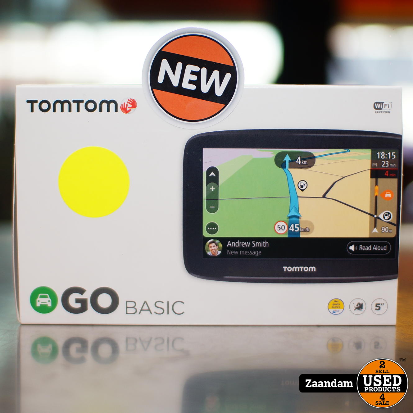Gelijkenis mengen opgroeien TomTom Go Basic Europa | LifeTime Kaartupdates | Nieuw in doos - Used  Products Zaandam