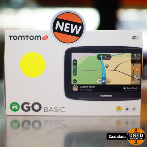 TomTom Go Basic Europa | LifeTime Kaartupdates | Nieuw in doos