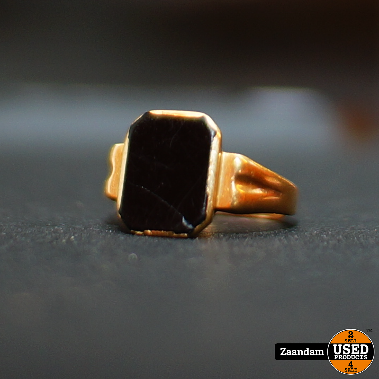 rouw Geboorte geven royalty Gouden Ring met steen | 14KT - Used Products Zaandam