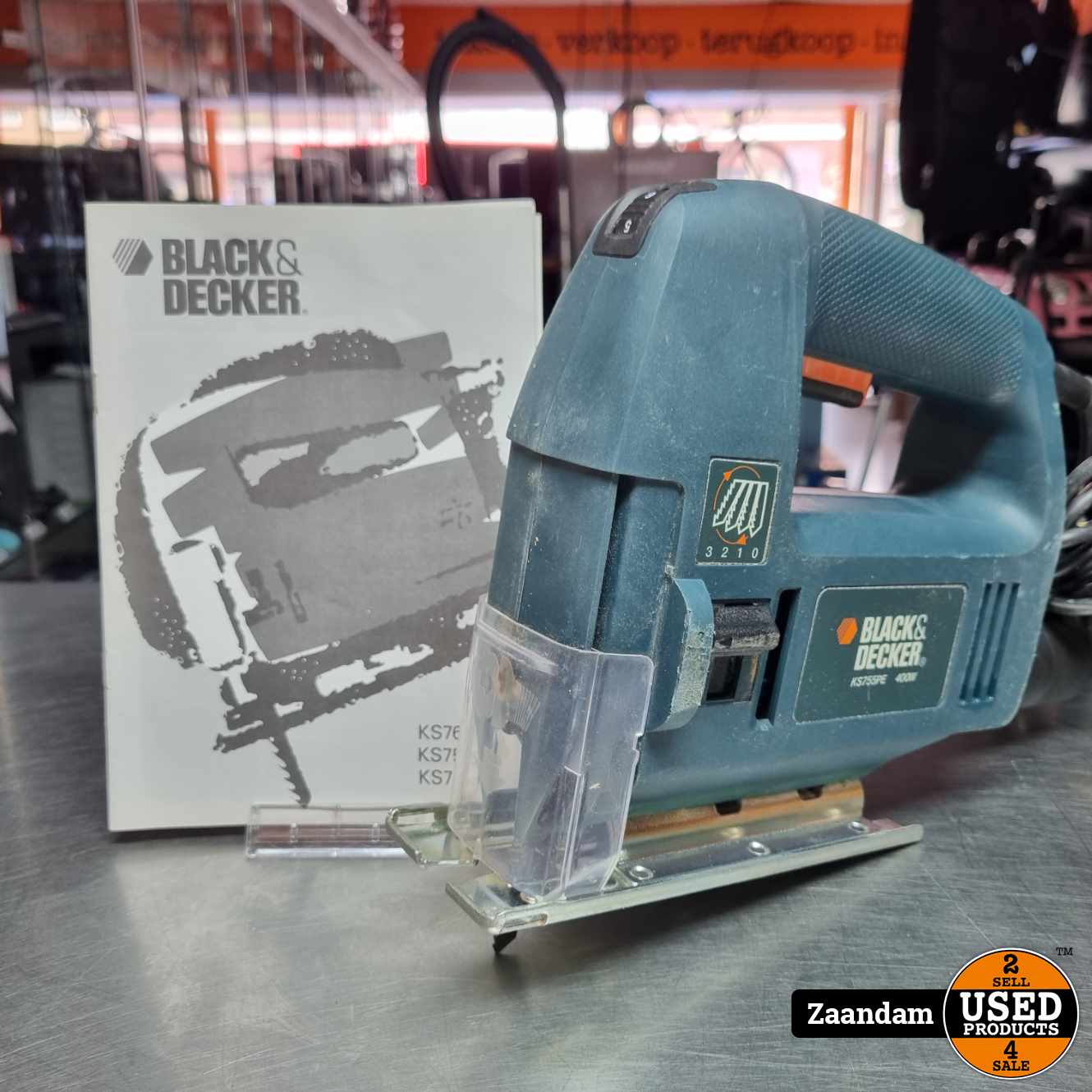 Black & Decker KS755PE | Incl. koffer garantie - Used Products Zaandam