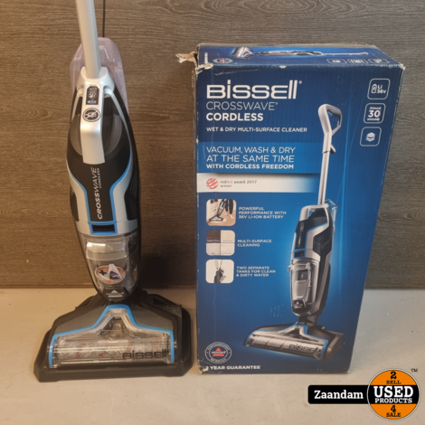 Bissell CrossWave Pro 3-in-1 Cordless Stofzuiger | 2582N | Z.G.A.N. in doos