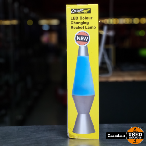 Lava Lamp Meerkleurig | Nieuw in doos