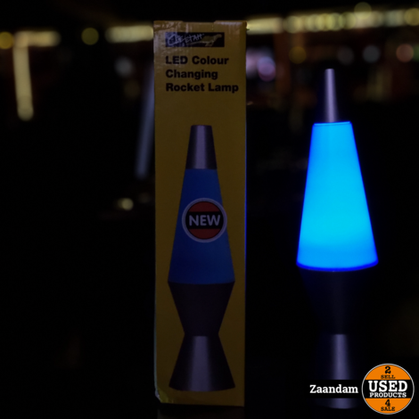 Lava Lamp Meerkleurig | Nieuw in doos