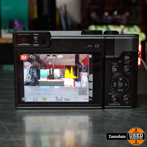 Panasonic Lumix DC-TZ90 Camera Zwart | In zeer nette staat