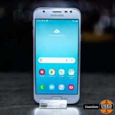 Samsung Galaxy J3 2017 16GB Dual Sim Silver | Incl. garantie