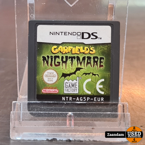 Nintendo DS Game: Garfield's Nightmare (DS)