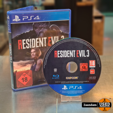 Playstation 4 Game: Resident Evil 3