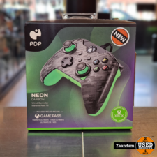 PDP Neon Carbon XBox Controller Bedraad | Nieuw in doos