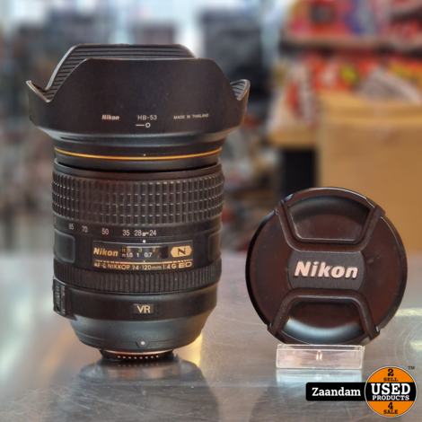 Nikon AF-S 24-120MM F4.0 G VR N Objectief | In nette staat