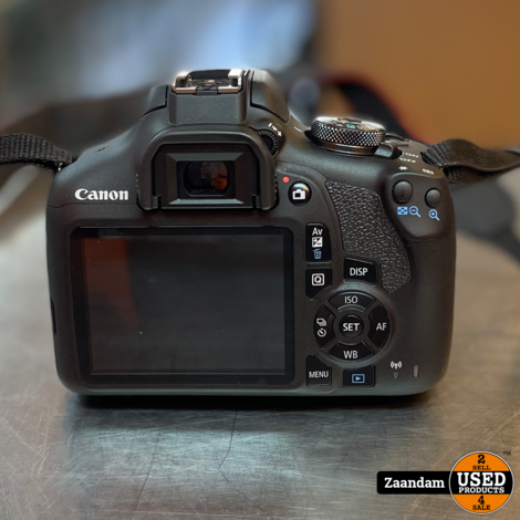 Canon EOS 2000D 18-55 Digitale Spiegel Reflex Camera | In nette staat
