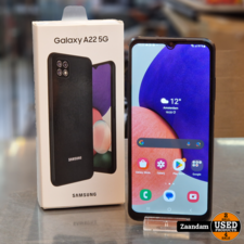 Samsung Galaxy A22 5G 64GB Dual Sim Grijs | Zo Goed Als Nieuw in doos