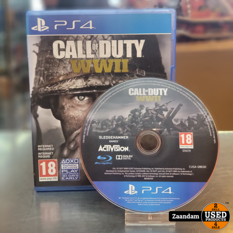 Playstation 4 Game: Call of Duty WWII