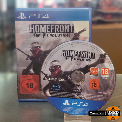 Playstation 4 Game: Homefront The Revolution