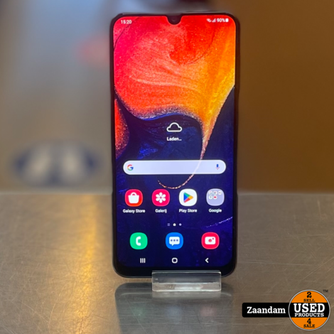 Samsung Galaxy A50 128GB Dual Sim Zwart | Incl. garantie