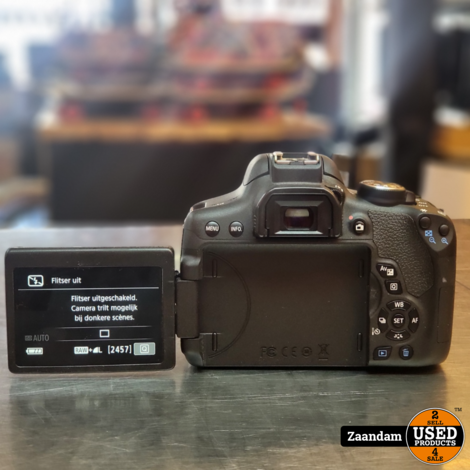 Canon EOS 750D 18-55IS Digitale Spiegel Reflex Camera | In zeer nette staat