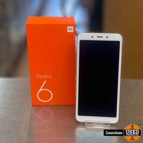 Huawei Redmi 6 64GB Dual Sim Goud | Zo Goed Als Nieuw, in doos