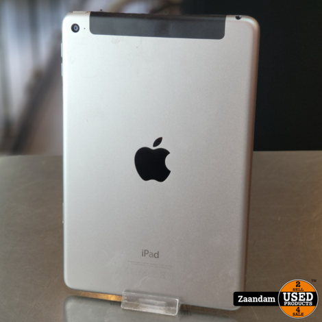 iPad Mini 4 32GB WiFi + Sim Space Gray | In nette staat