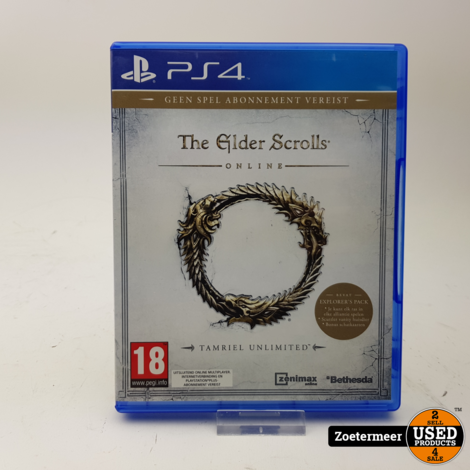 The Elder scrolls online PS4