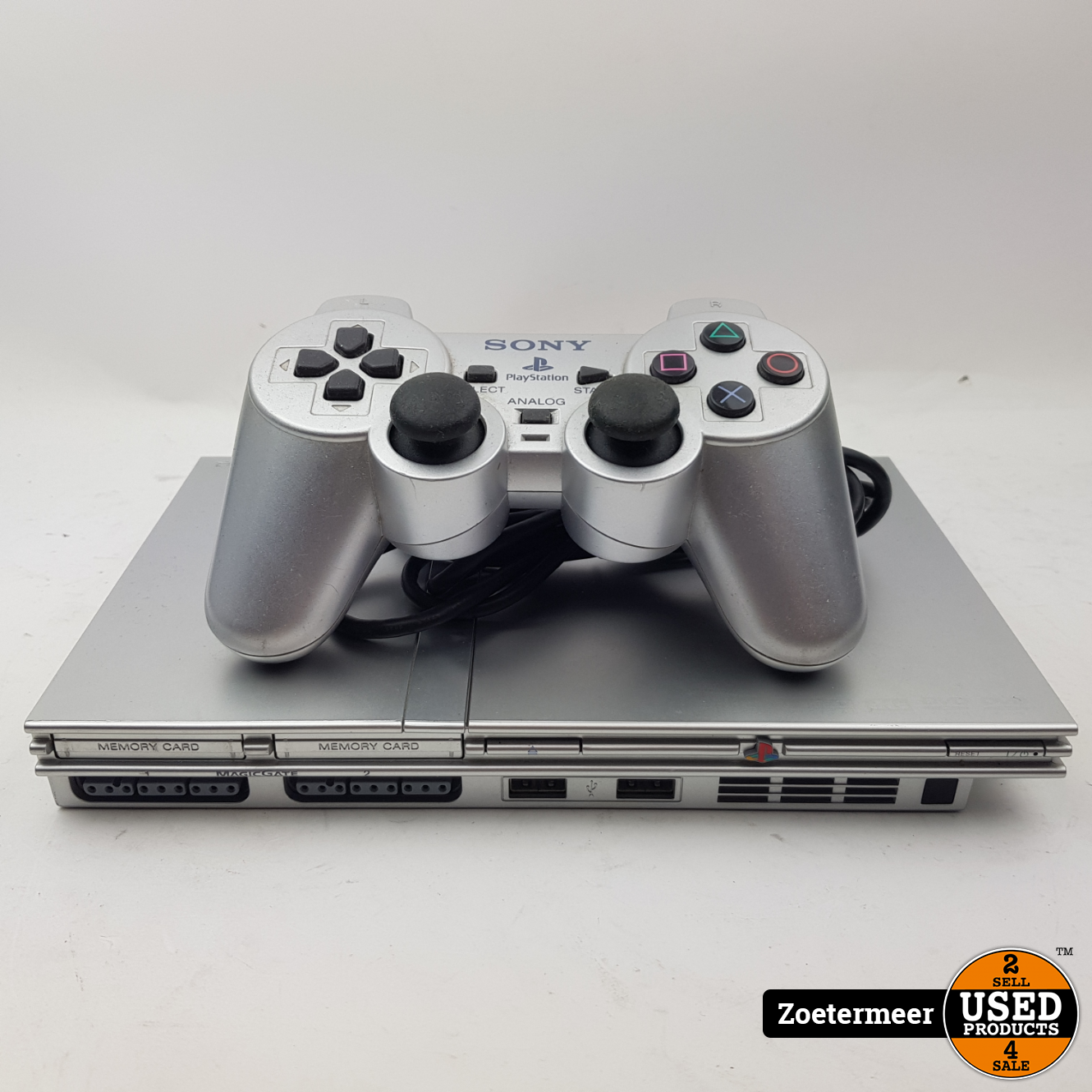 playstation 2 slim silver