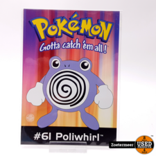 Pokémon originele verzamelkaarten (Poliwhirl, Wartotle, Charmander, verzamelkaart)